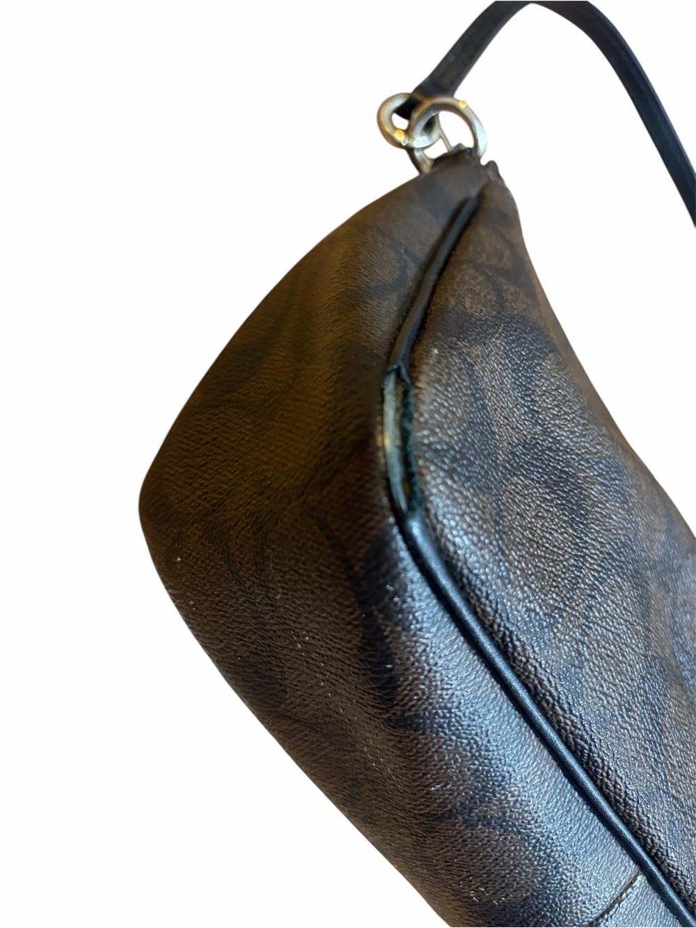Coach Nolita 19 Brown Signature Canvas Shoulder Bag - Picture 7 of 7